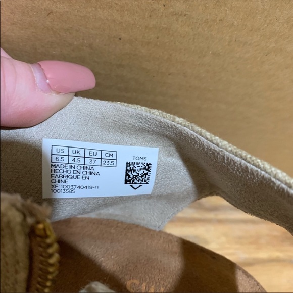 Toms Majorca Block Heel Sandals EUC - Picture 2 of 4